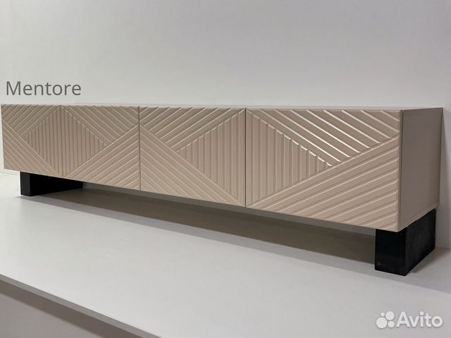 Тумба тв Bravo в цвете капучино (конструктор)