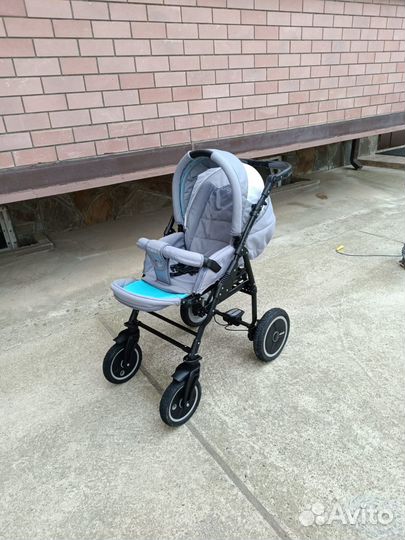 Коляска adamex 3 в 1 бу