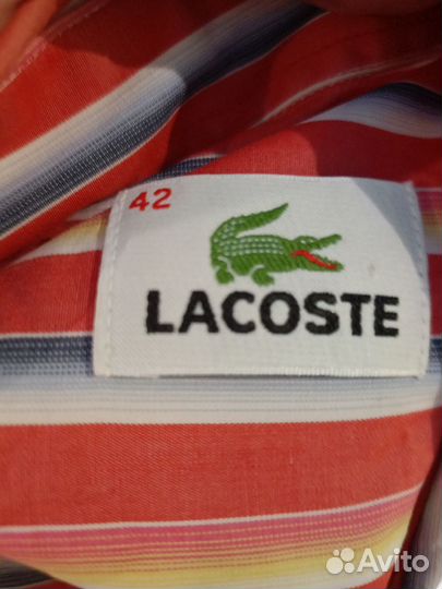 Рубашка мужская Lacoste оригинальная