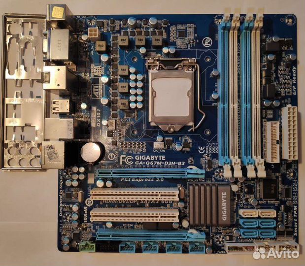 Материнская плата 1155 gigabyte GA-Q67M-D2H-B3