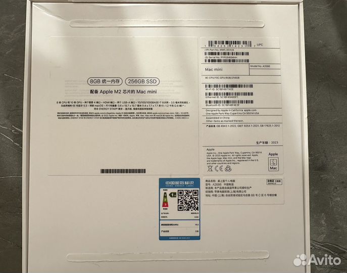 Apple Mac mini m2 8/256