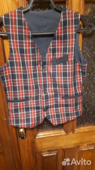 Жилет школьный для мальчика 134