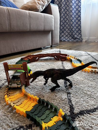 Игрушка Дорога, гибкий автотрек с машинкой