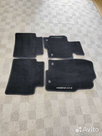Коврики оригинальные Mazda cx5 (2011-2017 г.г. )