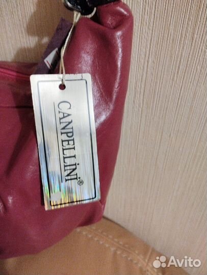 Сумка Canpellini новая, натуральная кожа