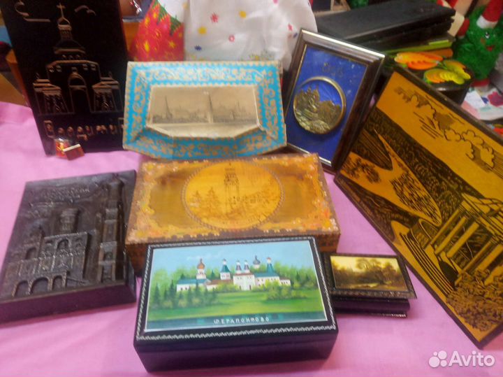 Панно шкатулки СССР