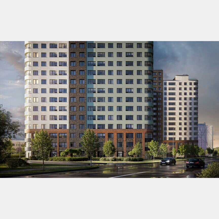 Квартира-студия, 26,9 м², 6/17 эт.
