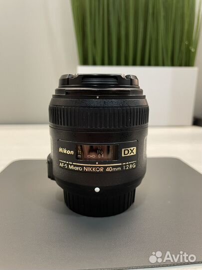 Обьектив AF-S Micro nikkor 40mm 1:2.8G