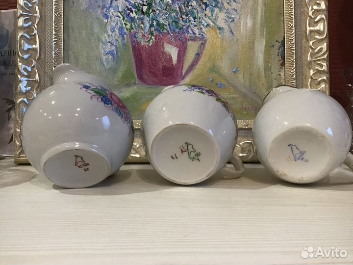 Три молочника Дулево СССР