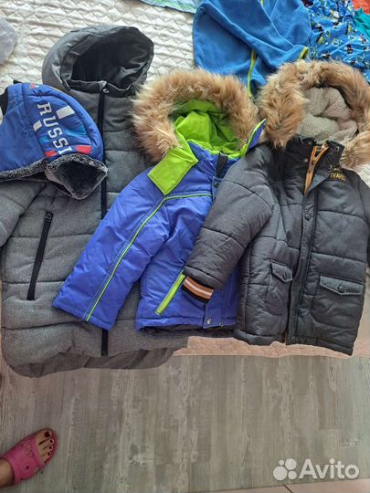 Пакет вещей для мальчика 86 100 110 122 128