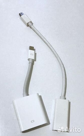 Адаптеры Mini DisplayPort–VGA Apple A1307 (+hdmi)