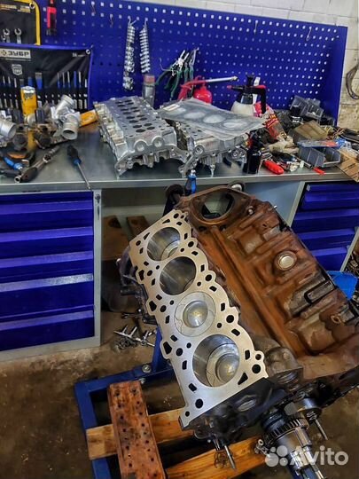 Двигатель 1VD / для Тойота Ланд Крузер 200