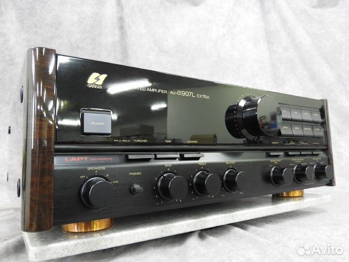 Sansui AU a907L Extra, XLRвхода Внешне Великолепен