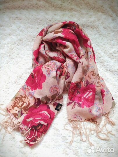 Палантин шерсть пашмина