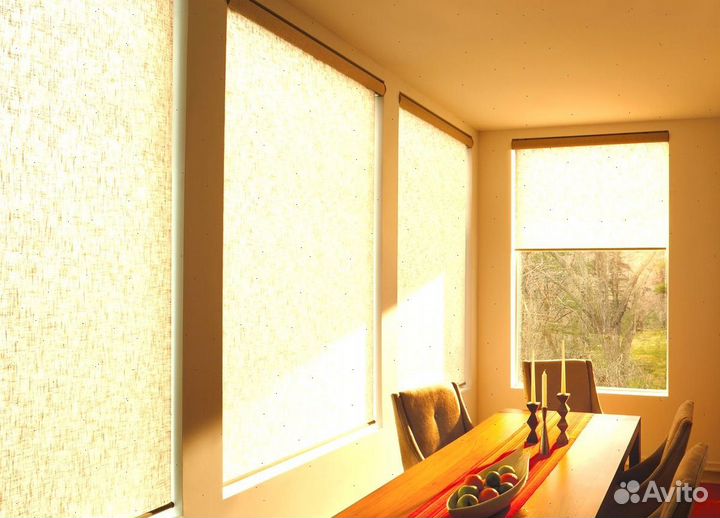 Рулонные шторы по индивид. размерам