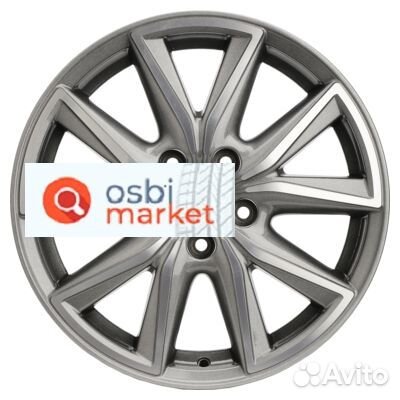 7x17/5x114,3 ET39 D60,1 KHW1706 (RAV4) G-Silver-FP