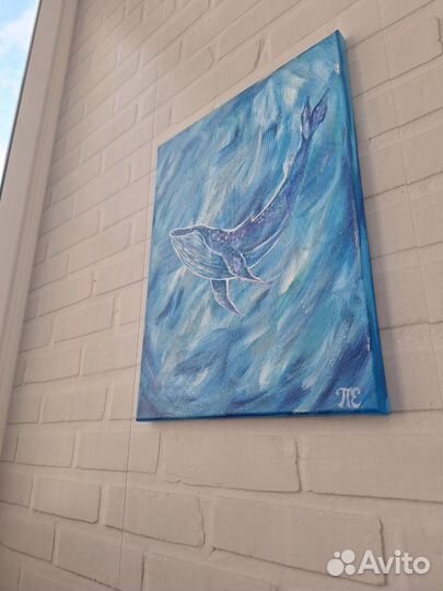 Картина акрилом на подрамнике