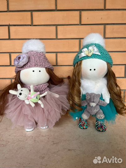 Интерьерная кукла Тильда