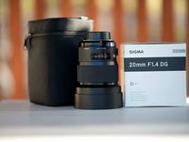 Sigma 20 f1.4 DG Art Nikon