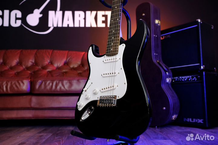 Электрогитара Caraya (Для левши) + Аксессуары