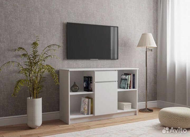 Тумба тв Охта 1204.1 Белый