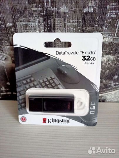 USB флешка kingston 32, 64, 128 gb