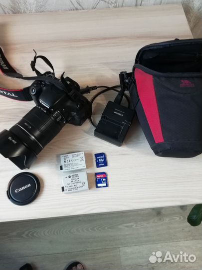 Зеркальный фотоаппарат canon eos 600d