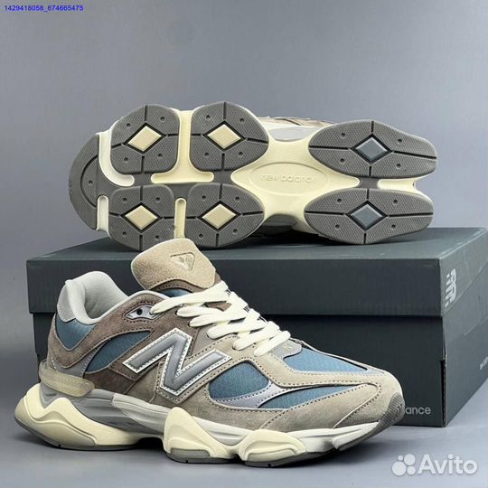 Кроссовки New Balance 9060 Gore-Tex (термо) (Арт.79559)