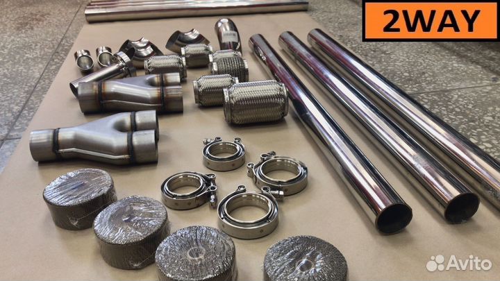 Трубы и переходники для выхлопных систем из нержи