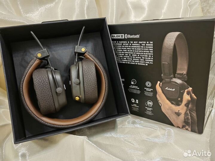 Беспроводные наушники Маршалл Мажор Блютуз