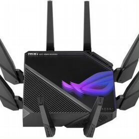 Wi-Fi роутер asus GT-AXE16000, AXE16000, черный