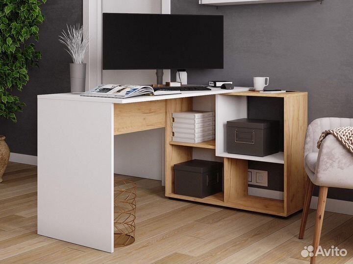 Компьютерный стол угловой скму 4