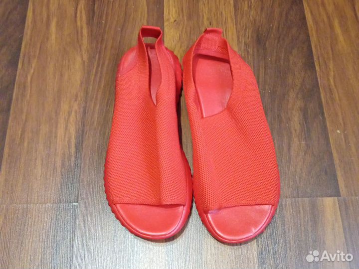 Тапки на резиновой подошве