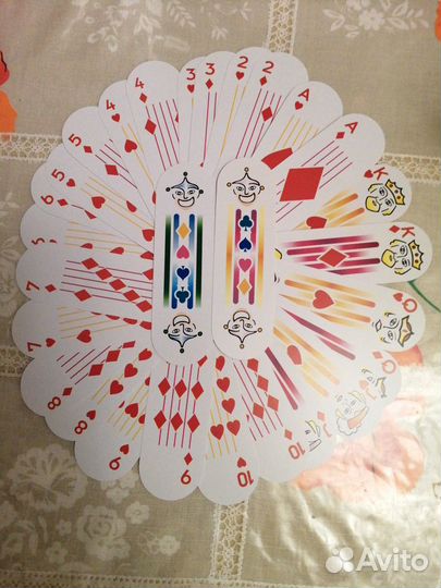 Карты игральные в пенале 54 шт