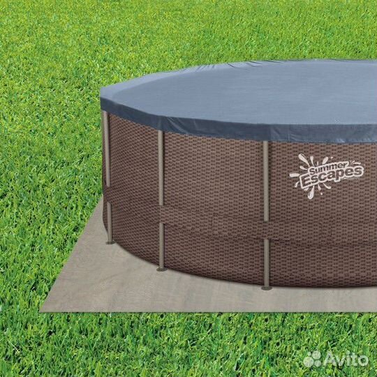 Каркасный бассейн bestwayротанг, 366х100 см, 9150л