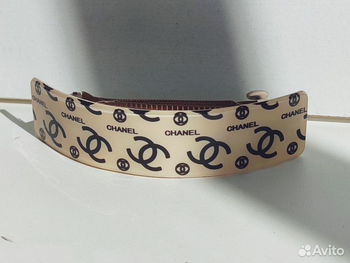 Заколка автомат для волос Chanel