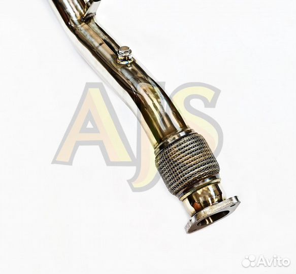 Даунпайп Subaru Legacy BL, BP твинскролл HKS Style