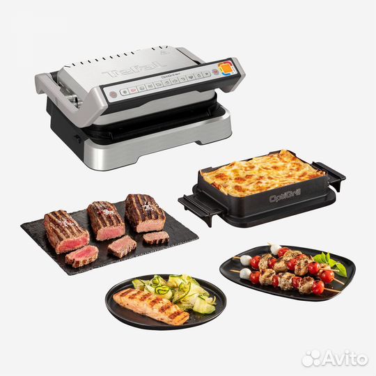 Умный электрогриль Tefal Optigrill 4 в 1 GC774D30