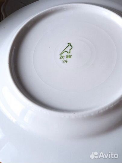 Тарелки обеденные СССР, 91г