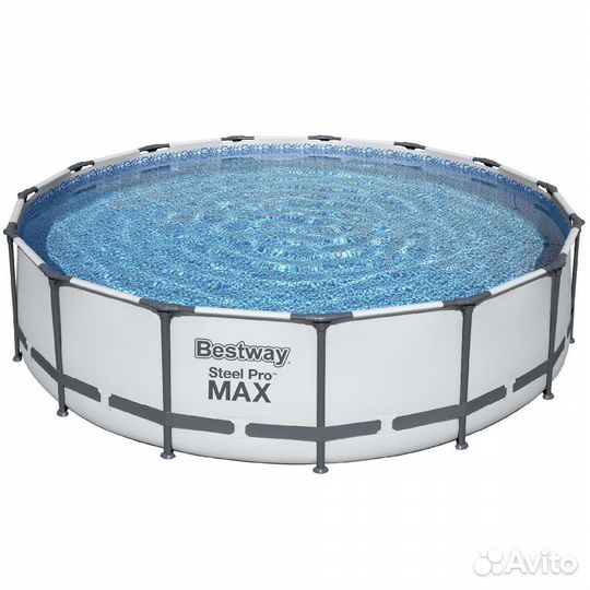 Каркасный бассейн bestway steel pro max