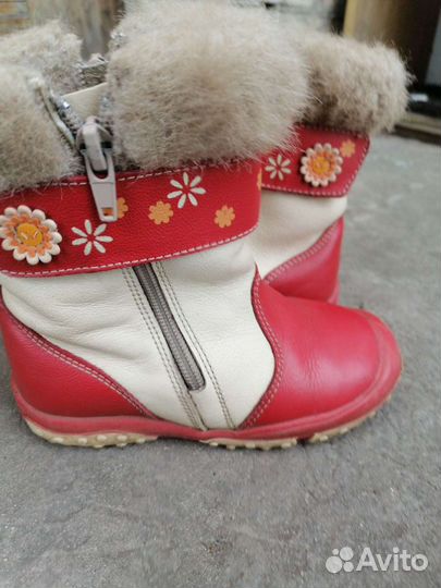 Сапоги зимнии для девочки