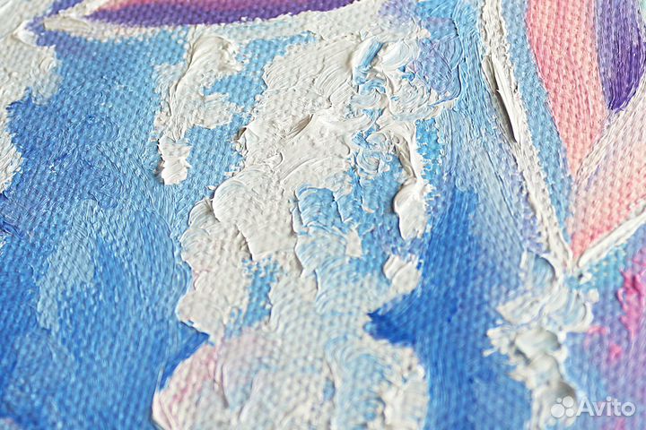 Картина маслом на холсте ручная работа