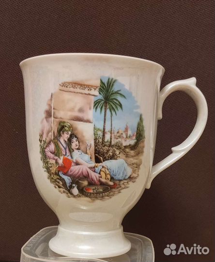 Кружка большая фарфор