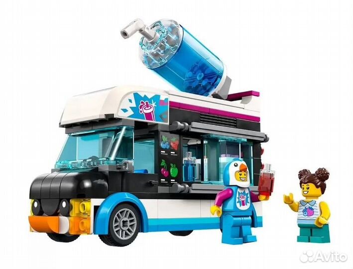 Конструктор lego City Фургон для шейков