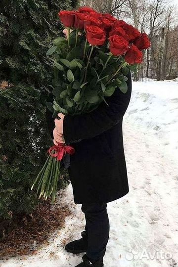 Цветы розы букеты 25 31 35 51 101 251 Доставка