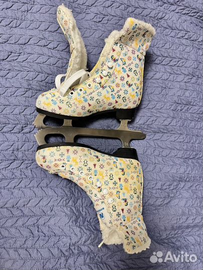 Коньки фигурные детские 30 размер