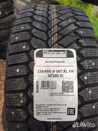 Gislaved Nord Frost 200 ID 235/45 R18 98T