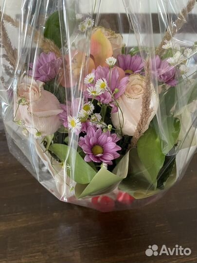 Букет цветов пионы