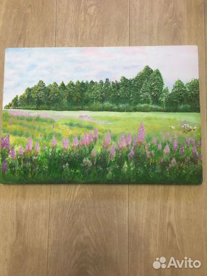 Картина маслом на холсте пейзаж