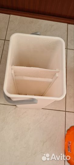 Швабра с ведром и отжимом scratch cleaning mop